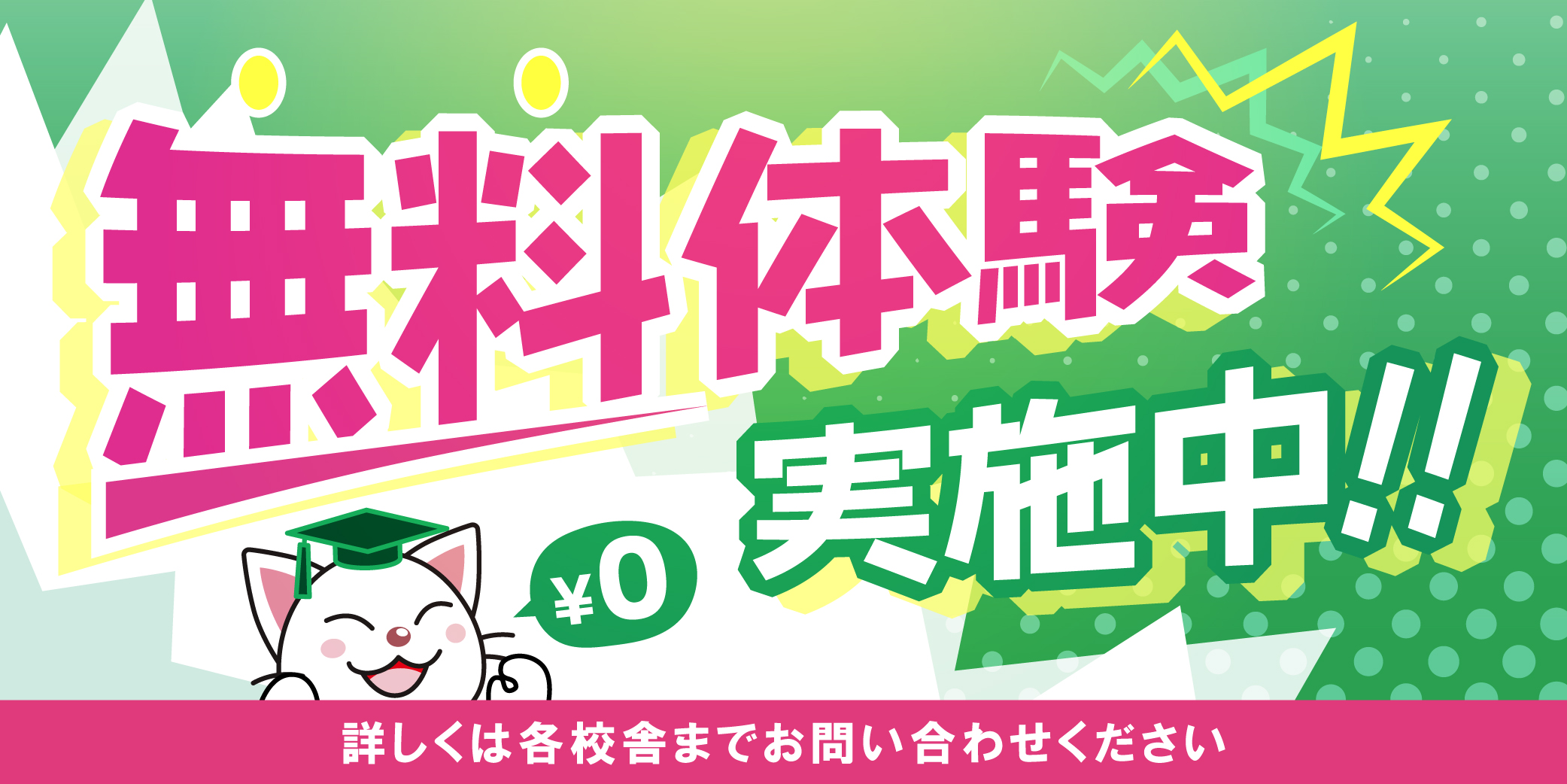 2024無料体験実施中