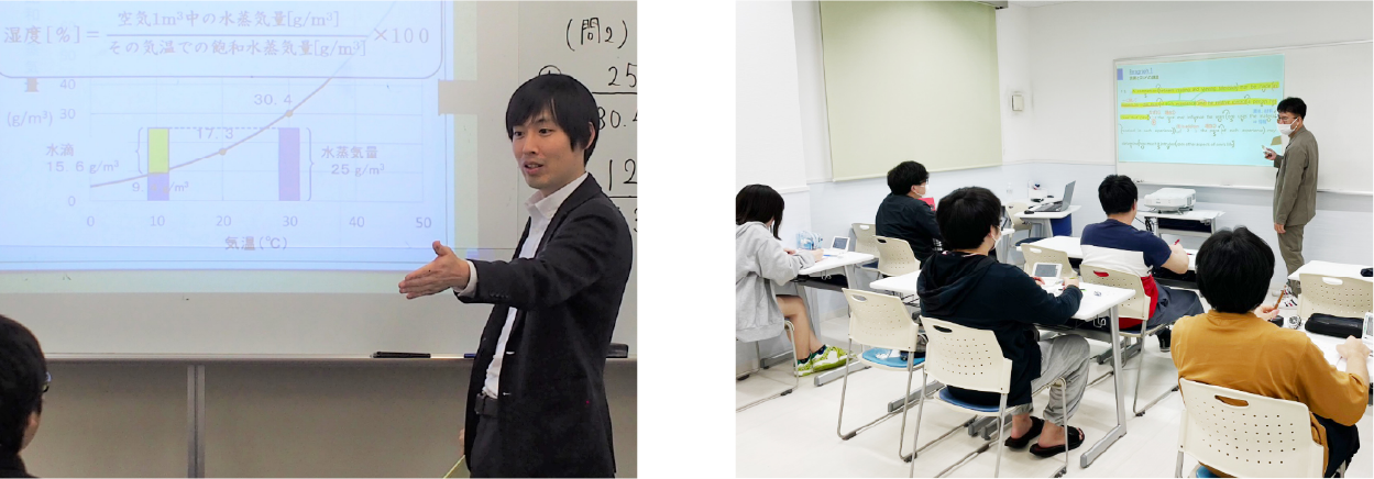 予備校広島の授業風景