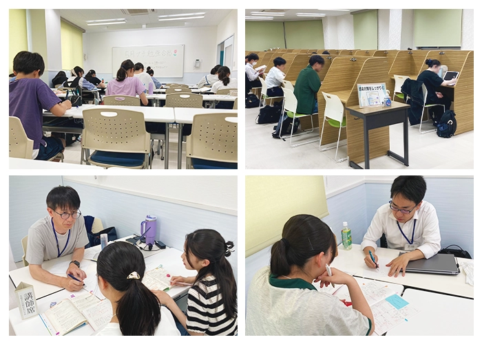 過去のプチ勉強合宿の様子